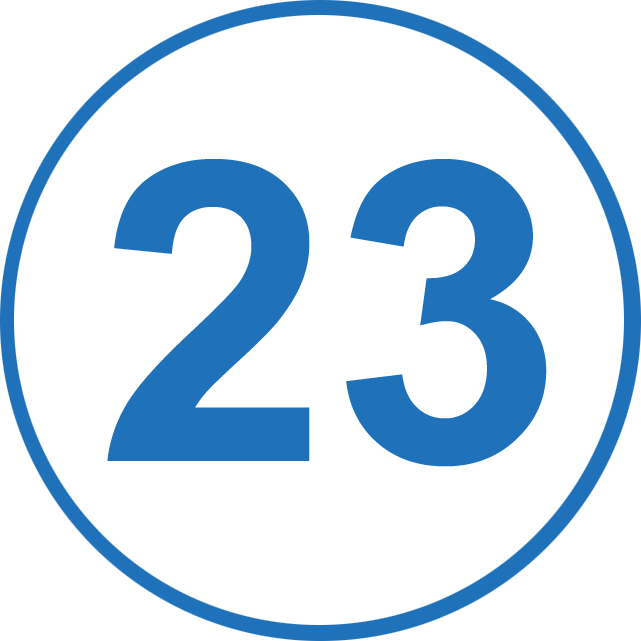 Височина 23см. +/-2см. Тъй като различните слоеве са адаптивни материали, то може да има малки допуски.