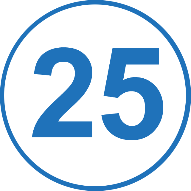 Височина 25см. +/-2см. Тъй като различните слоеве са адаптивни материали, то може да има малки допуски.