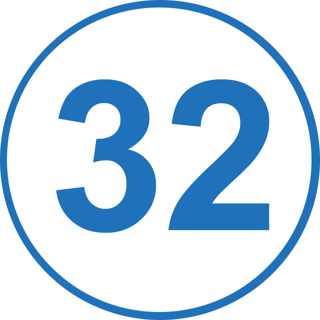 Височина 32см. +/-2см. Тъй като различните слоеве са адаптивни материали, то може да има малки допуски.